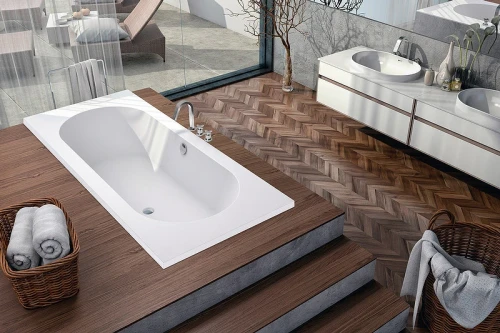 Акриловая ванна C-Bath Cora 170x70 CBQ001001 без гидромассажа