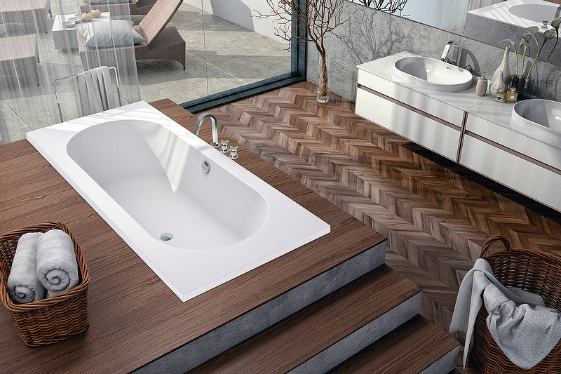 Акриловая ванна C-Bath Cora 170x70 CBQ001001 без гидромассажа
