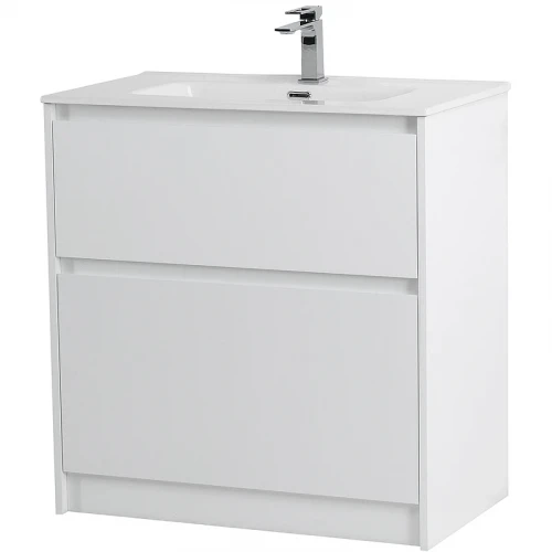 Тумба под раковину BelBagno Kraft 80 KRAFT-800-2C-PIA-BO Bianco Opaco МДФ / ЛДСП