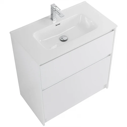 Тумба под раковину BelBagno Kraft 80 KRAFT-800-2C-PIA-BO Bianco Opaco МДФ / ЛДСП