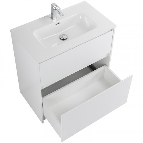 Тумба под раковину BelBagno Kraft 80 KRAFT-800-2C-PIA-BO Bianco Opaco МДФ / ЛДСП