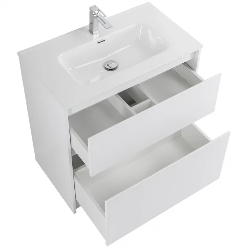 Тумба под раковину BelBagno Kraft 80 KRAFT-800-2C-PIA-BO Bianco Opaco МДФ / ЛДСП