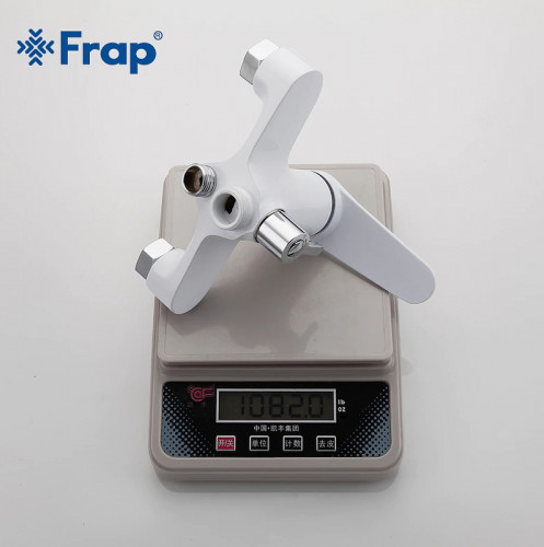 Смеситель для ванны Frap H45 F2245 универсальный Белый Хром