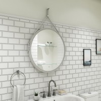 Зеркало Art&amp;Max Milan AM-Mil-800-DS-F с подсветкой с сенсорным выключателем Белое стекло