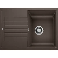 Кухонная мойка Blanco Zia 45S Compact 524730 Кофе искусственный камень (литьевой мрамор) встраиваемый
