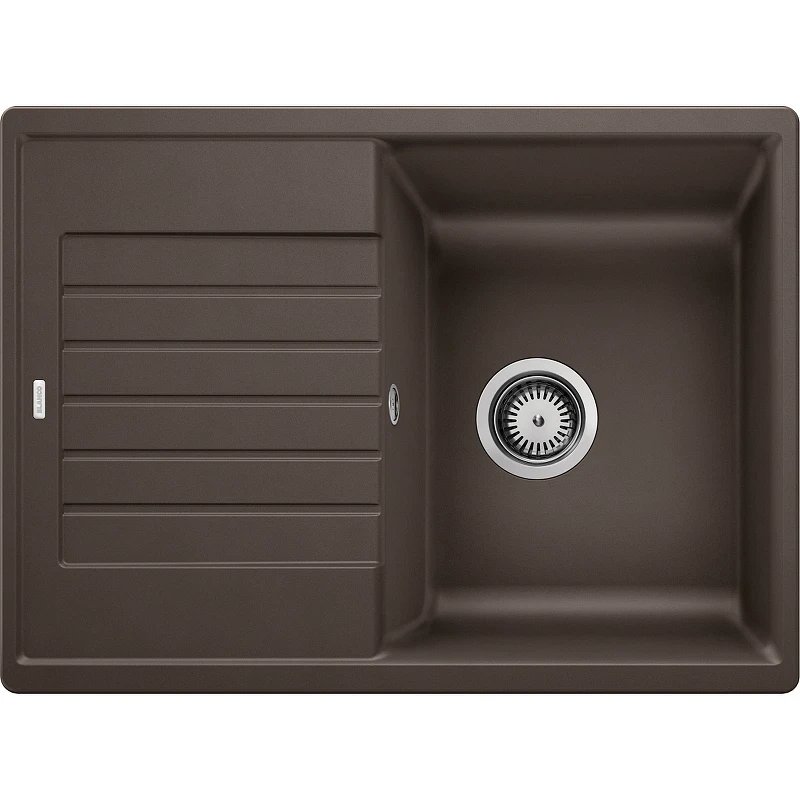 Кухонная мойка Blanco Zia 45S Compact 524730 Кофе искусственный камень (литьевой мрамор) встраиваемый