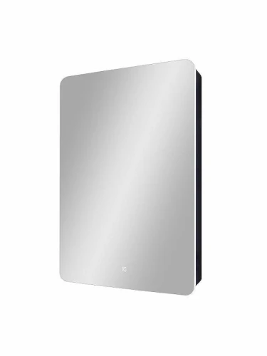 Зеркальный шкаф Art&Max Lecce 56 L AM-Lec-560-850-1D-L-DS-F-Nero с подсветкой цвет Черный