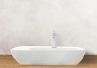 Раковина WeltWasser Elbach 1004 57 10000004594 Белый глянец фаянс накладная