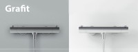 Душевая дверь Ravak Blix BLDP4 120 0YVG0C00ZH профиль блестящий стекло Графит
