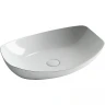 Раковина-чаша Ceramicanova Element 56 CN5016 Белая фарфор накладная