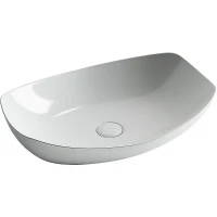 Раковина-чаша Ceramicanova Element 56 CN5016 Белая фарфор накладная