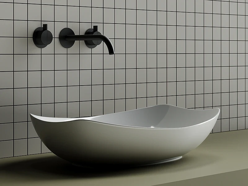 Раковина-чаша Ceramicanova Element 56 CN5016 Белая фарфор накладная