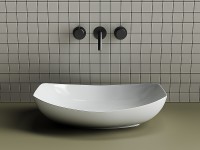 Раковина-чаша Ceramicanova Element 56 CN5016 Белая фарфор накладная