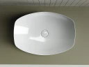 Раковина-чаша Ceramicanova Element 56 CN5016 Белая фарфор накладная