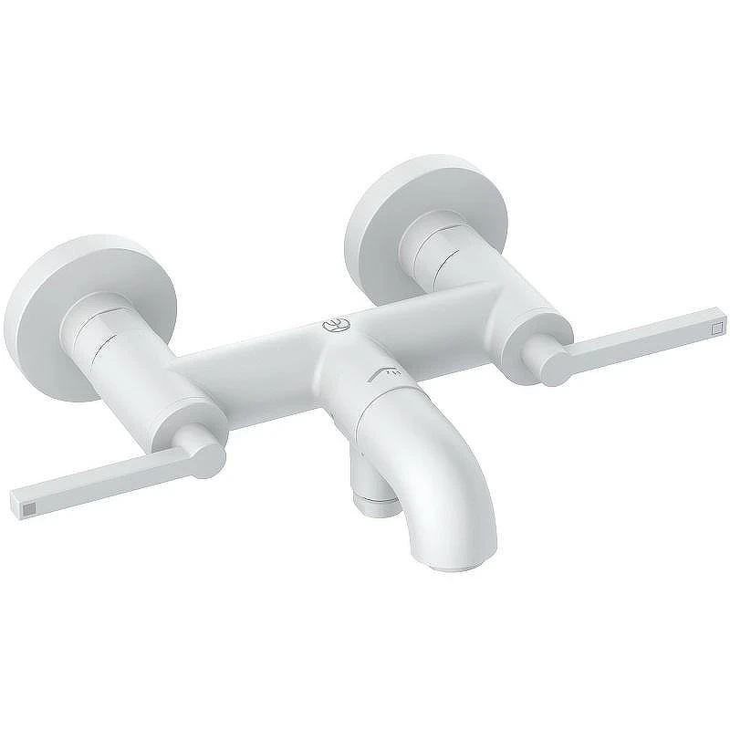 Смеситель для ванны Kludi Nova Fonte Puristic 205405315 Белый матовый