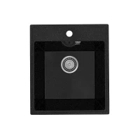 Кухонная мойка Practik 42 PR-M-425-004 цвет Черный