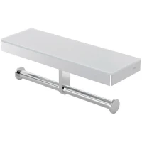 Держатель туалетной бумаги Black&White Gravity GA-9622C 9622C двойной Хром