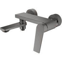Смеситель для ванны Haiba HB60533-3 Пепельный на стену
