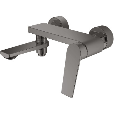 Смеситель для ванны Haiba HB60533-3 Пепельный на стену