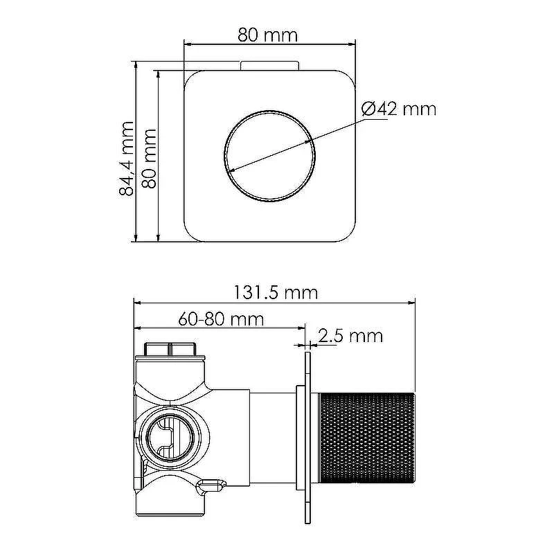 Душевая система WasserKRAFT Schunter A8251.306.180.259.285.194.201 Золото матовое