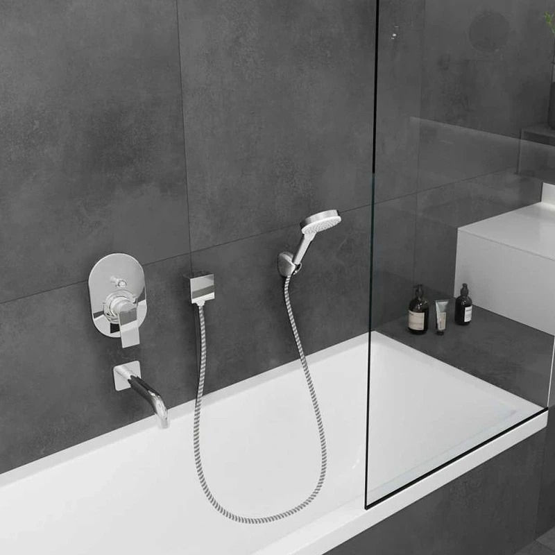 Душевой гарнитур Hansgrohe Vernis Blend 26273000 Хром пластик на стену
