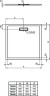 Акриловый поддон для душа Ideal Standard Ultraflat New 100х100 T448801 Белый