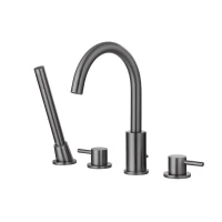 Смеситель для ванны Abber Wasser Kreis AF8113NG цвет Никель