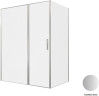 Душевой уголок Allen Brau Priority 160x100 3.31038.BA+3.31047.BA цвет профиля Серебро браш стекло прозрачное