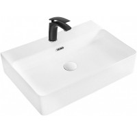 Раковина BelBagno 60 BB1338 Белая фаянс накладная