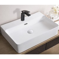 Раковина BelBagno 60 BB1338 Белая фаянс накладная