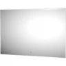 Зеркало Defesto Glow 120х80 DF 2510RH с подсветкой 38W-4500К/с фацетом/ИК - выключатель/Нейтральный белый свет