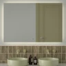 Зеркало Defesto Glow 120х80 DF 2510RH с подсветкой 38W-4500К/с фацетом/ИК - выключатель/Нейтральный белый свет