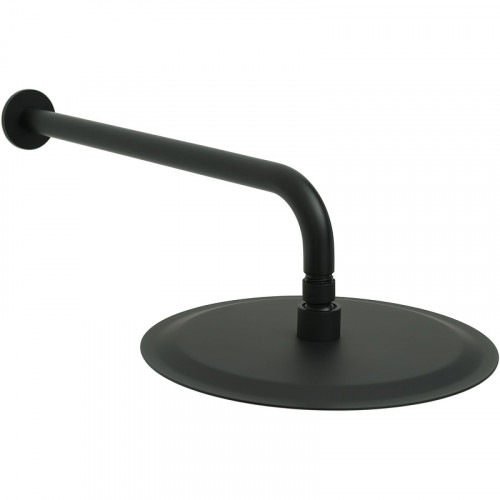 Верхний душ Allen Brau Priority 5.31A17-31 Черный матовый нержавеющая сталь на стену