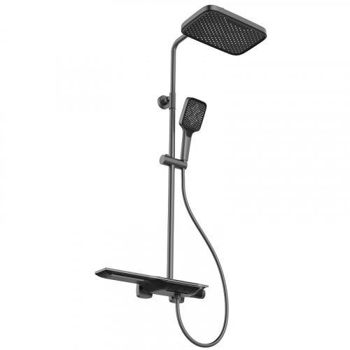 Душевая система Black&amp;White Universe UK7023MG 7023MG цвет Gun Metal
