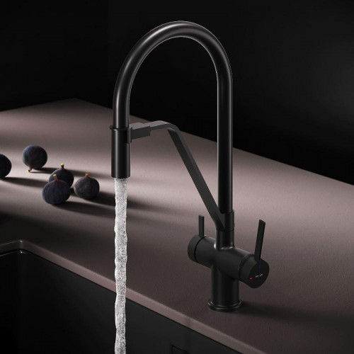 Смеситель для кухни AM.PM Func F8F07822 цвет Черный