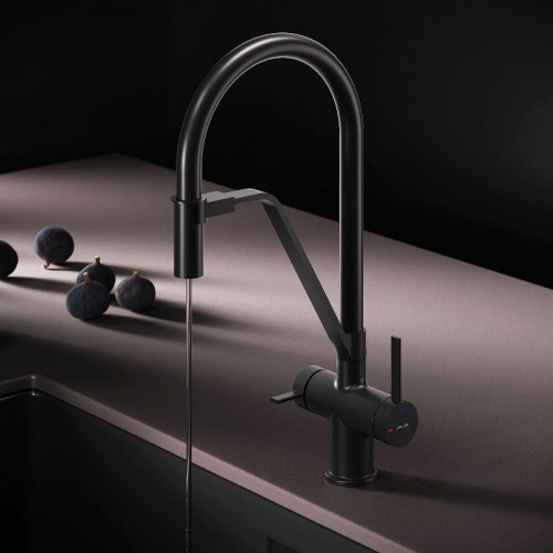 Смеситель для кухни AM.PM Func F8F07822 цвет Черный