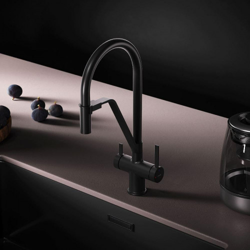 Смеситель для кухни AM.PM Func F8F07822 цвет Черный
