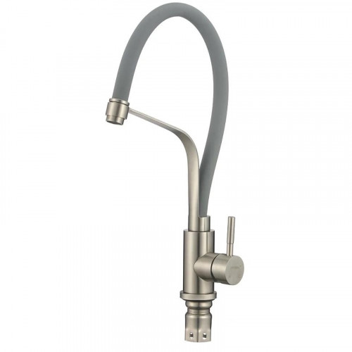 Смеситель для кухни Fmark FS26829-04 цвет Сатин Серый