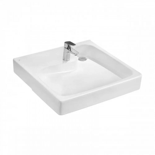 Раковина Santek Клио 1WH501785 цвет Белый с кронштейнами и сифоном