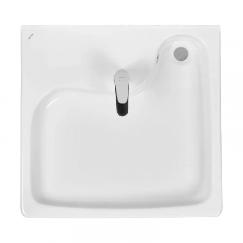 Раковина Santek Клио 1WH501785 цвет Белый с кронштейнами и сифоном