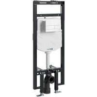 Инсталляция WasserKRAFT Dinkel 58TLT.010.ME.WH04 для унитаза с Белой клавишей смыва