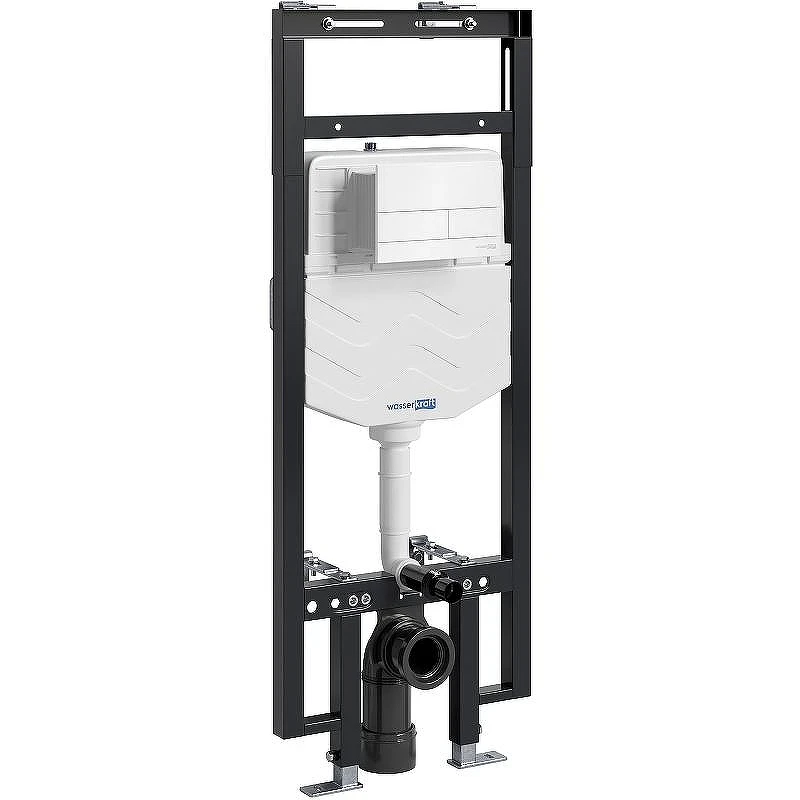Инсталляция WasserKRAFT Dinkel 58TLT.010.ME.WH04 для унитаза с Белой клавишей смыва