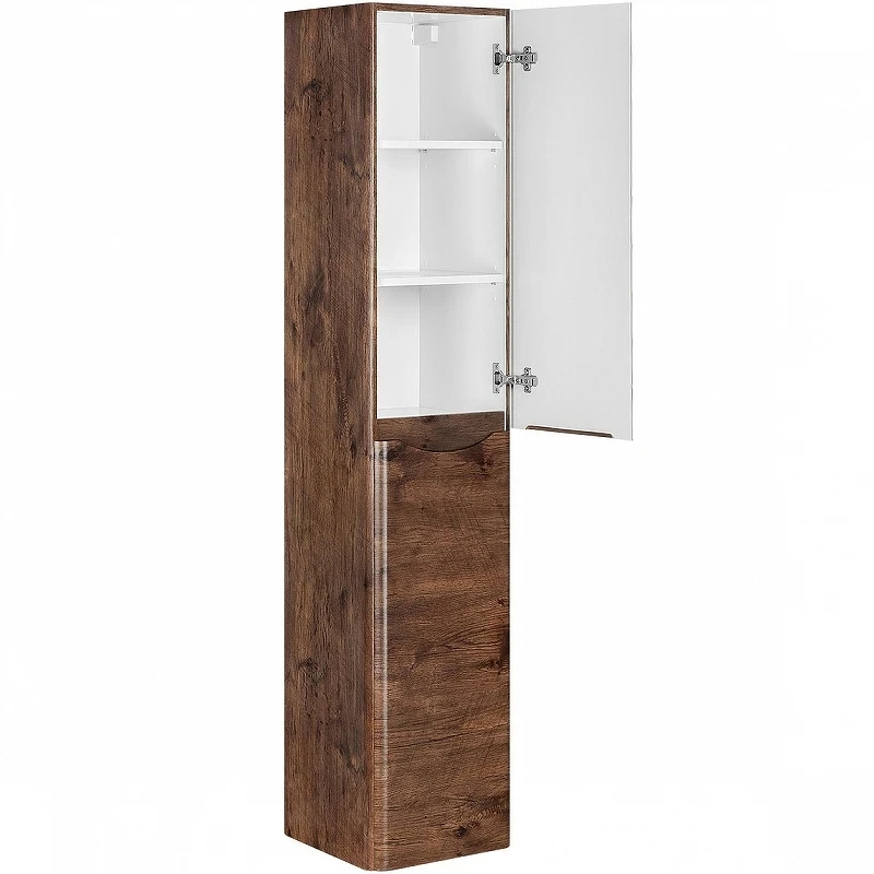 Шкаф пенал Vincea Paola 35 VSC-2P170RW-R подвесной R.Wood МДФ / ЛДСП