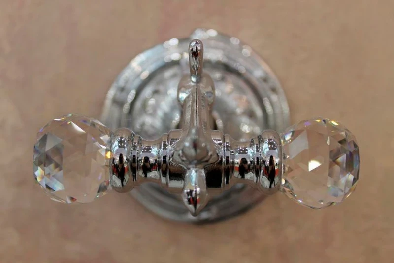 Двойной крючок Art&Max Barocco Crystal AM-1784-Cr-C Хром