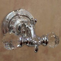 Двойной крючок Art&amp;Max Barocco Crystal AM-1784-Cr-C Хром