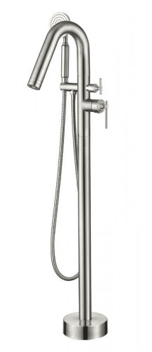 Смеситель для ванны Boheme Eterna 179-NB цвет Брашированный никель