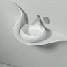 Раковина-чаша Ceramicanova Element 36 CN6050 Белая глянцевая фарфор накладная