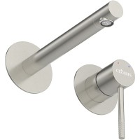 Смеситель для раковины Cezares Relax RELAX-BLI2-2-IN-W0 Сатин