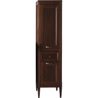 Шкаф пенал ASB-Woodline Гранда 40 11488 Антикварный орех массив дерева