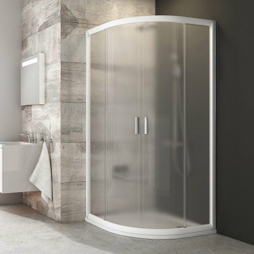 Душевой уголок Ravak Blix BLCP4-90 90x90 3B270100ZG профиль Белый стекло Grape